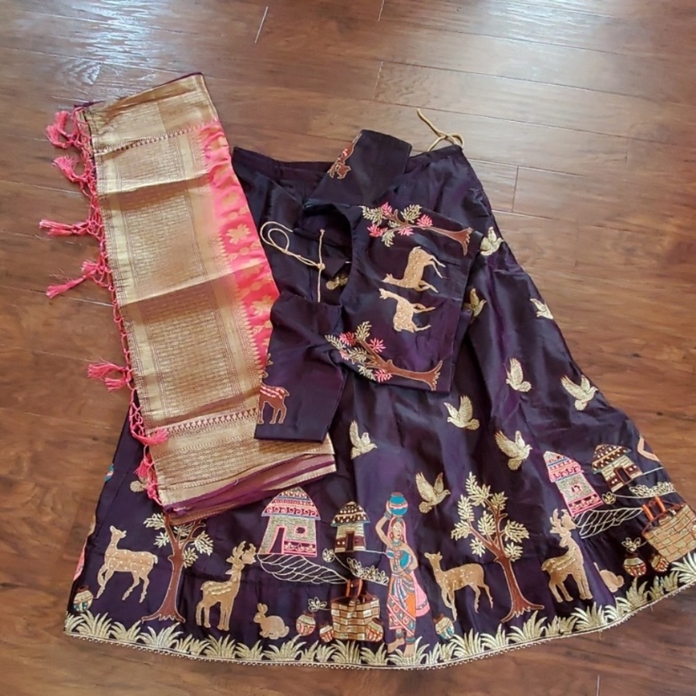 Very beautiful chaniya choli/Indian outfit/ghagara